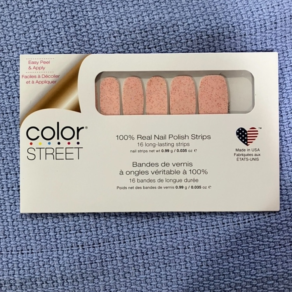 Color Street Nail Polish Strips Pink Power